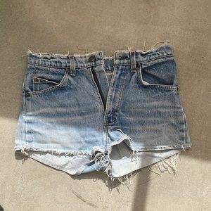 Vintage levi Jean shorts